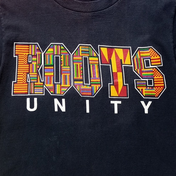 Vintage 1990s Roots Unity Single Stitch T-Shirt Unisex