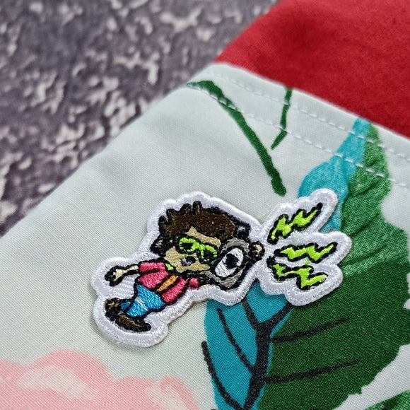 One-of-a-Kind Reworked Vintage Floral Crossbody Bag – Unisex