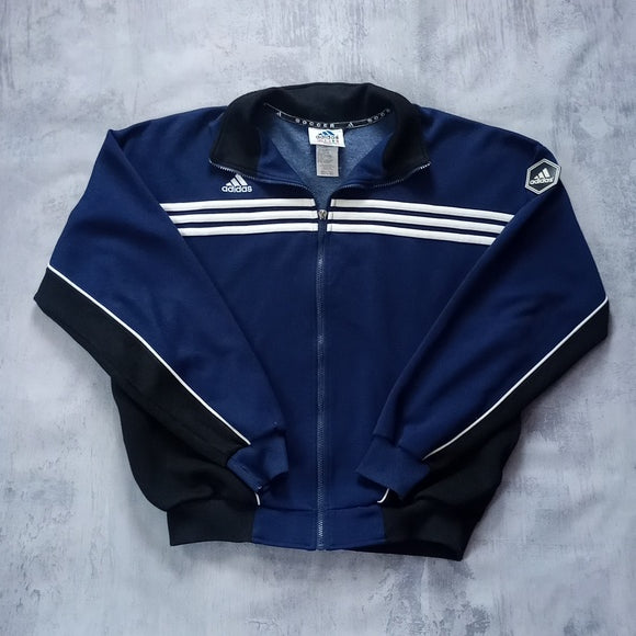 Vintage 90s Adidas track-style zip-up Jacket