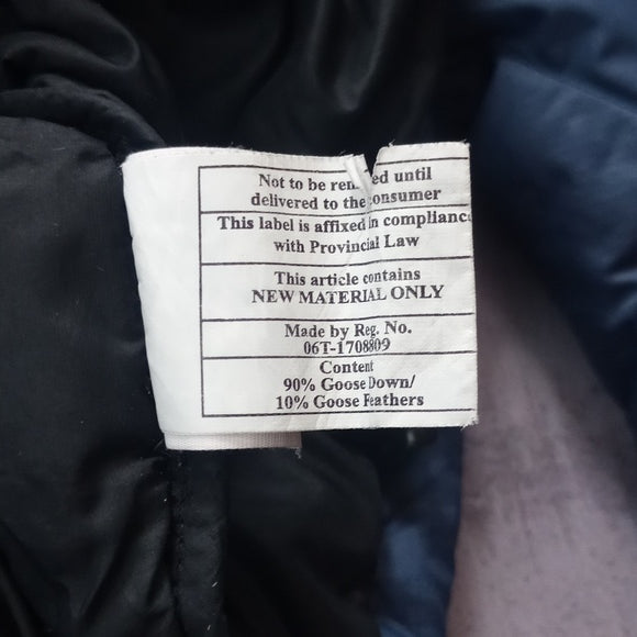 OAKLEY Puffer Goose Down Jacket BLUE