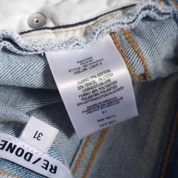 RE/DONE 162-3WHRAC Denim Jeans Skinny