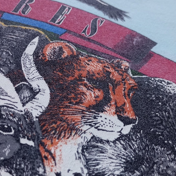 Vintage 1992 San Diego Zoo Center For Reproduction Of Endangered Animals T-Shirt