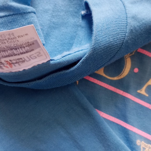 Vintage 1980s Bermuda Longtails Tuckers tees Single Stitch T-Shirt Unisex