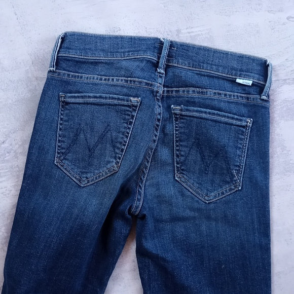 MOTHER The Rascal Women's Jeans Here Kitty Kitty