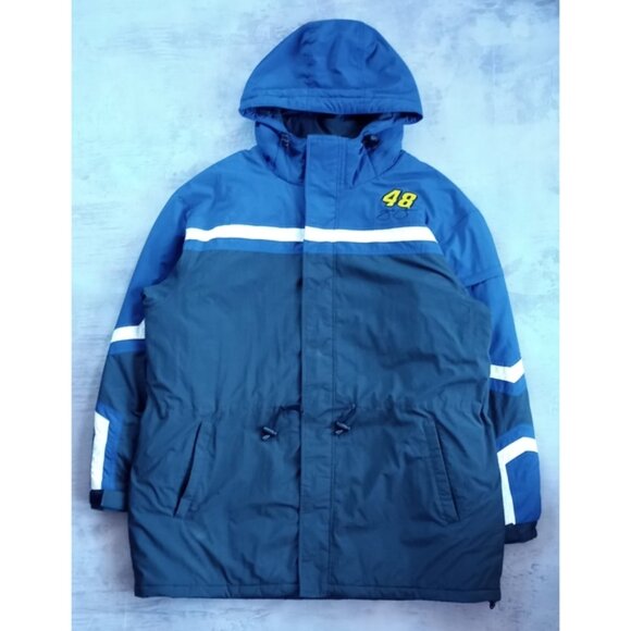 Jimmie Johnson #43 Lowe's Team Racing Embroidered Winter Jacket Chase Authentics