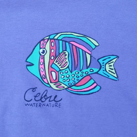 Vintage Cebre Water Nature Colorful Fish T-Shirt