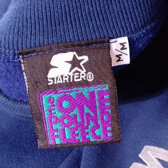 RARE VINTAGE 90s Starter Toronto Maple Leafs The One Pound Fleece Crewneck
