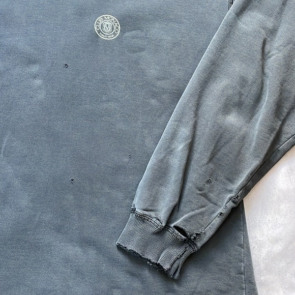 Vintage Distressed Club Monaco Crewneck Sweater Small Logo