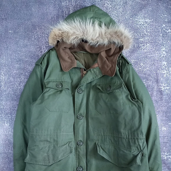 Original 1971 Dated Canadian Army ECW Parka Extreme Cold – Size XL