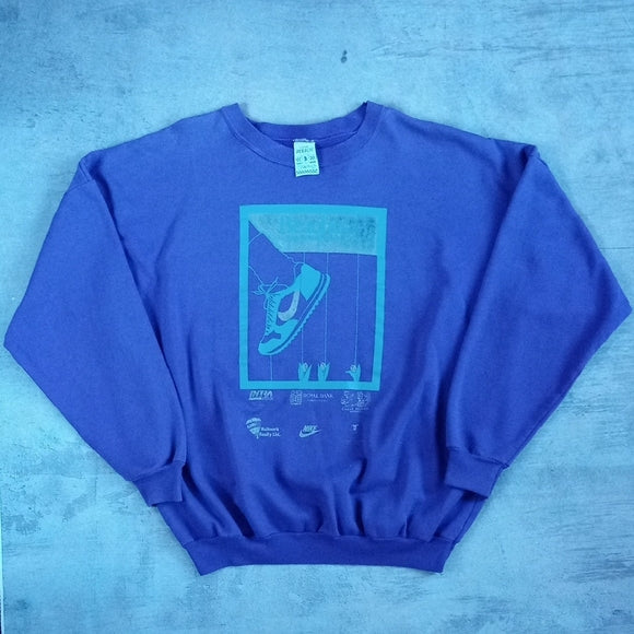 Vintage 90s Toronto Beaches Spring Sprint Nike Shoe Crewneck Sweater UNISEX