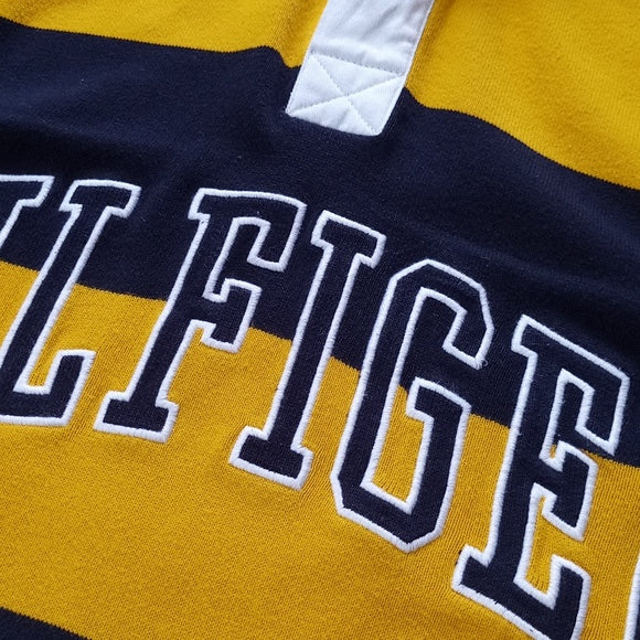 Tommy Hilfiger Strped Blue/Yellow Long Sleeve Shirt