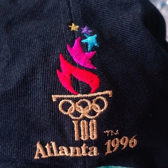 Vintage 1996 Atlanta Olympic Games Adjustable Hat