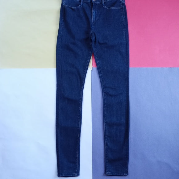 Earnest Sewn High Rise Super Slim Denim Jeans Ginger .475