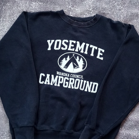Vintage YOSEMITE Wawona Council Campground Crewneck Sweater Farwest