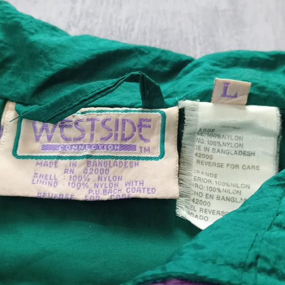 Women's Vintage 90s Funk Aunt Viv Windbreaker Jacket