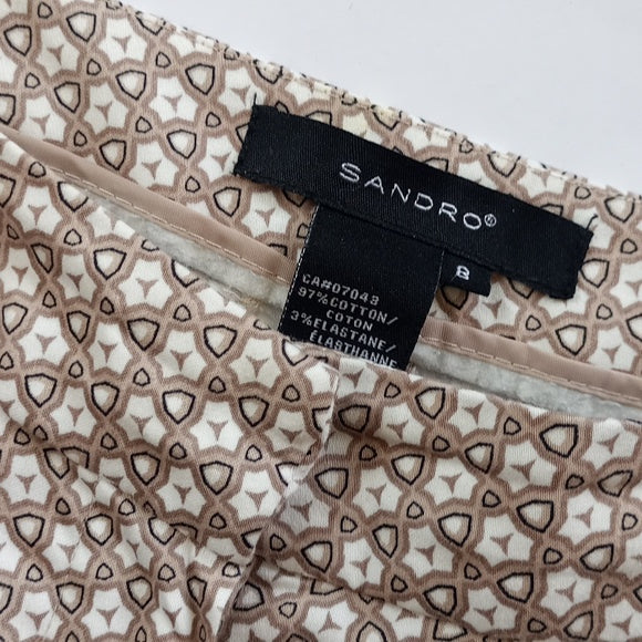 Sandro Patterned Pants CA#07043