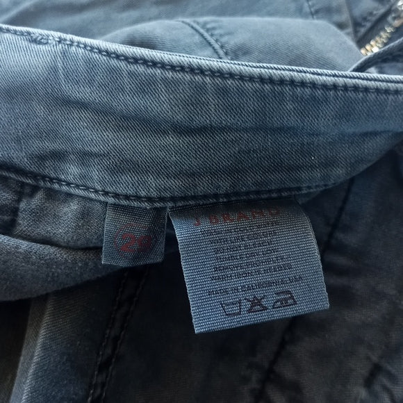 J BRAND Houlihan Cargo Pockets Denim Jeans Vin Navy Cut # 6461