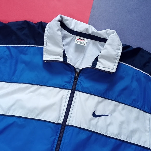 Vintage 1990s Nike Grey Tag Windbreaker Jacket UNISEX