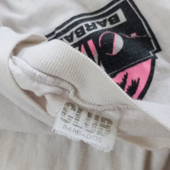 Vintage Single Stitch Destination Club Barbados Sunset Tee T-Shirt