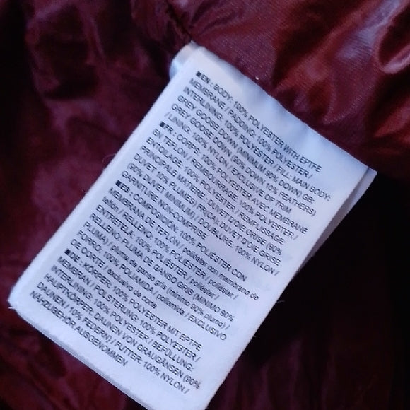 Arc'teryx PATERA PARKA Gore-tex Maroon Goosedown Outerwear