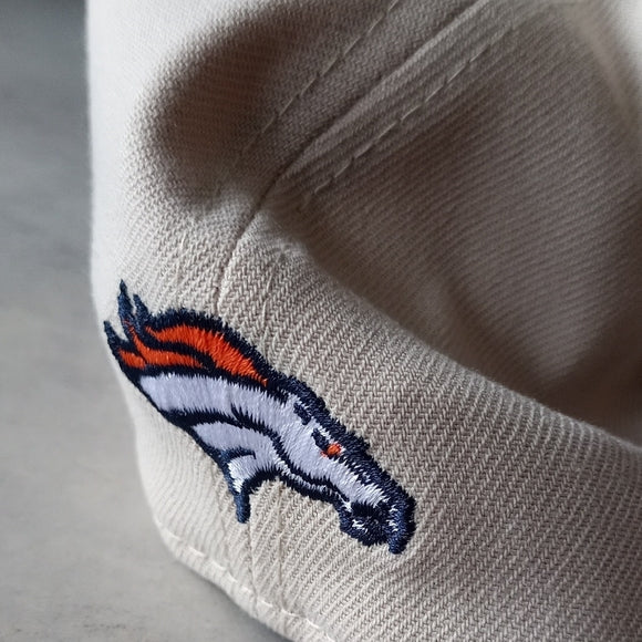 NWOT Denver Broncos New Era 2023 NFL Draft 59FIFTY FITTED Hat Stone/Ora