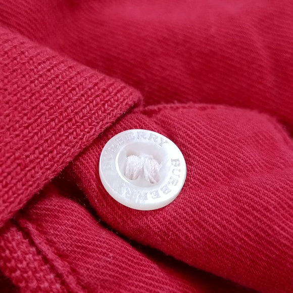 Burberry Brit Red Polo Shirt