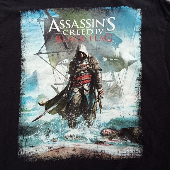 2013 Assassins Creed IV Black Flag Graphic T-Shirt