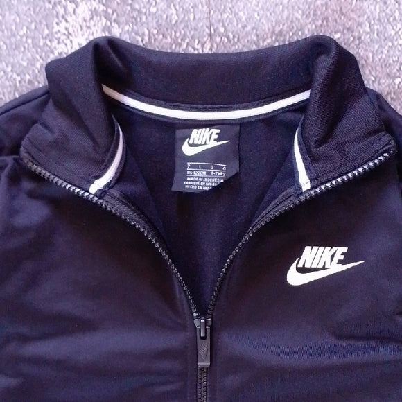 Nike Kids Black Full-Zip Hoodie