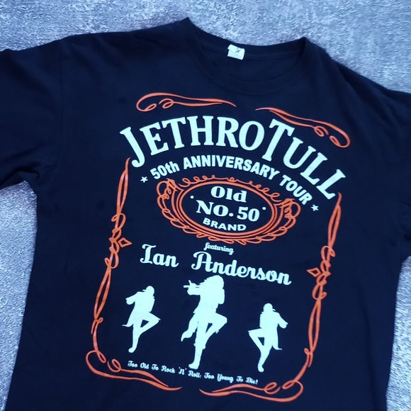 Jethro Tull 50th Anniversary Tour North American 2018 Ian Anderson T-Shirt