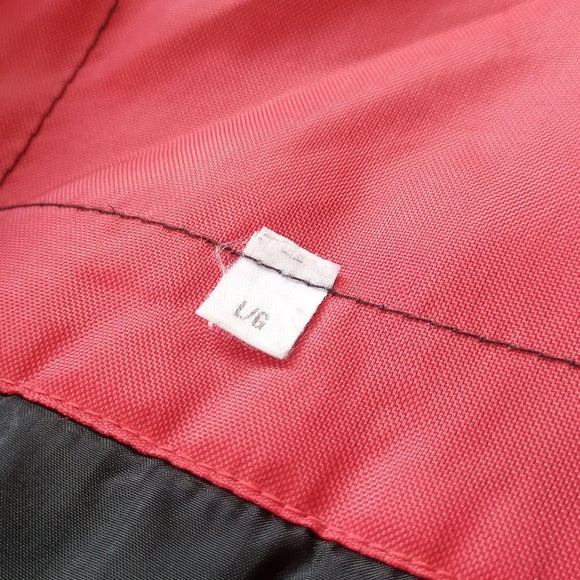 Vintage 90s Snap On Racing Checkered Flag Sleeves Winter Jacket