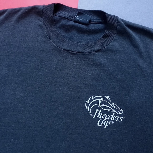 Vintage 90s Breeders Cup Single Stitch T-Shirt UNISEX