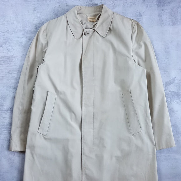 Vintage 1963 Koratron Trench Style Jacket Military Style UNISEX