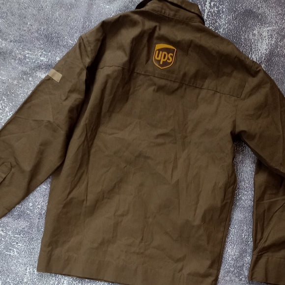 UPS UNIFORM BUTTON UP SHIRT LONGSLEEVE UNISEX