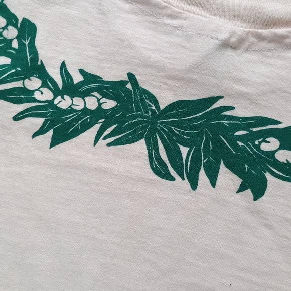 Vintage 1980s Hawaii Hui O Laka Kobe'e Museum Kaua'i Single Stitch T-Shirt Wrap