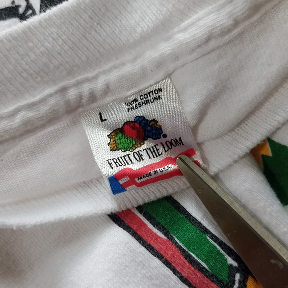 Vintage 1988 Nice It Up Tortola British Virgin Islands Single Stitch T-Shirt