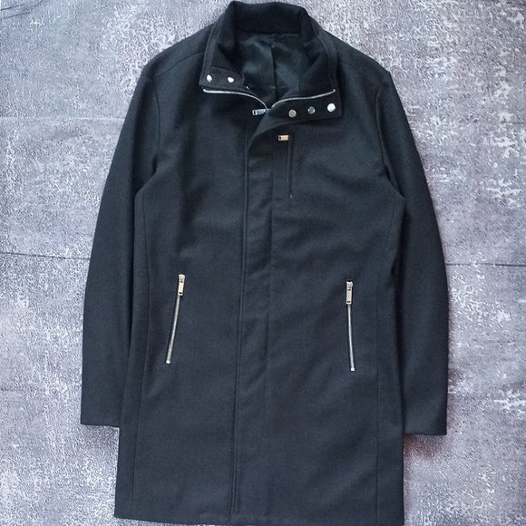 ZARA MENS TRENCH COAT STLYE