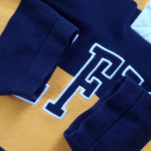 Tommy Hilfiger Strped Blue/Yellow Long Sleeve Shirt