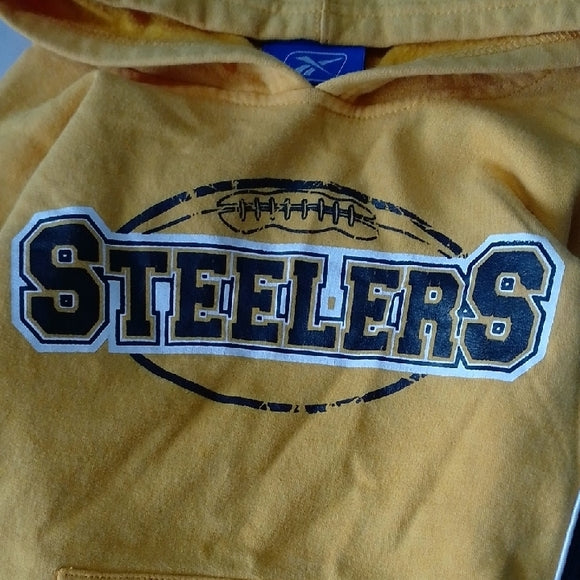 Kids Yellow and Black Steelers Hoodie