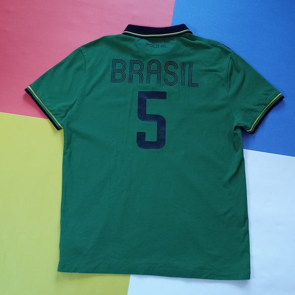 Polo By Ralph Lauren Brasil POLO RL Desempenho Polo T-Shirt Custom Slim fit