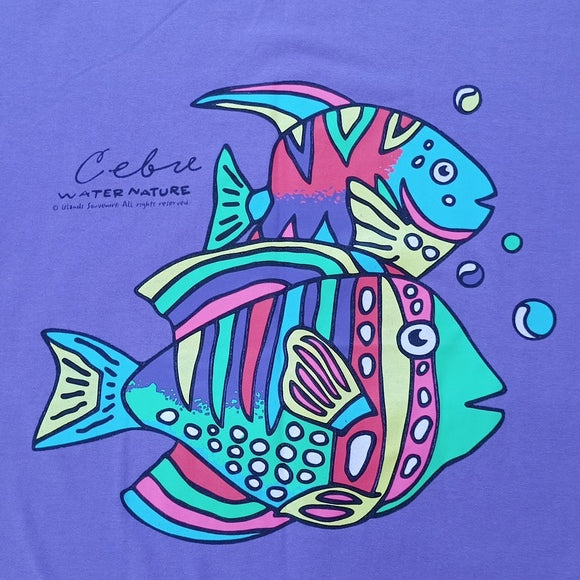 Vintage Cebre Water Nature Colorful Fish T-Shirt