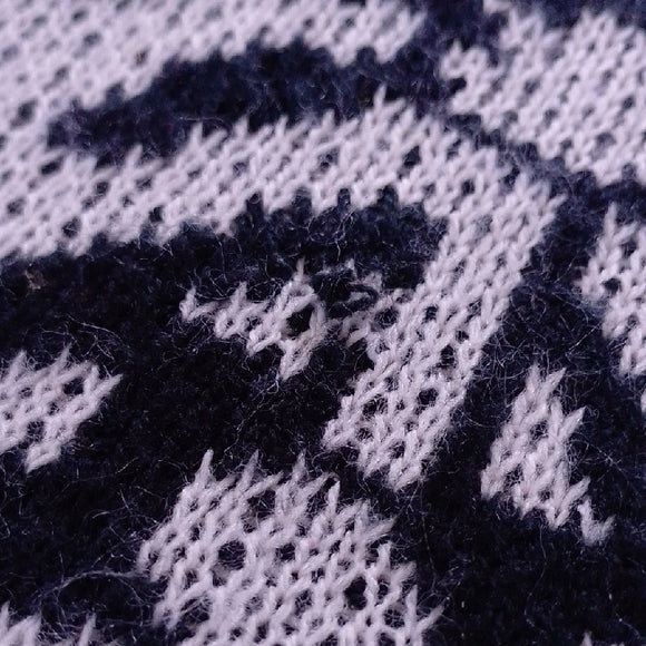 Black Skeleton Ribcage Sweater