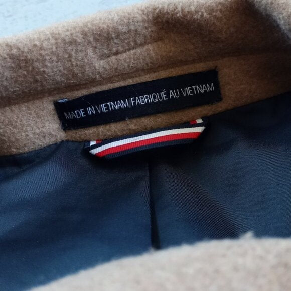 Tommy Hilfiger Wool Pea Coat Jacket