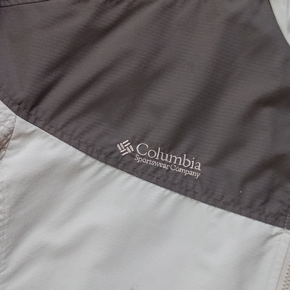 Vintage Women's 90s Columbia Windbreaker Jacket SIZE: Large Great Condition! S a