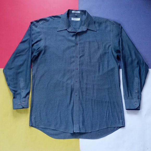 BALMAIN PARIS Button-Up Dress Shirt