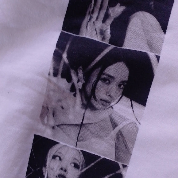 Blackpink Born Pink Tour 2022 White Hoodie