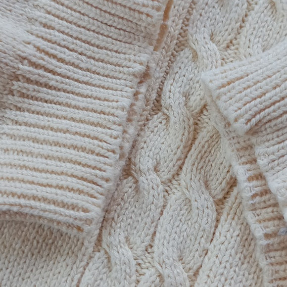 Vintage 90s Merona Quarter Button Sweater UNISEX