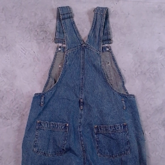 Stylish Modern Denim Overalls Workwear