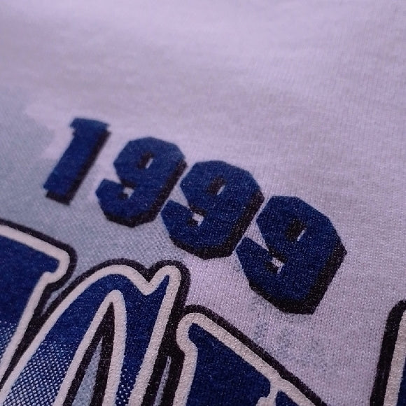 VINTAGE 1999 Toronto Maple Leafs vs Montreal Canadiens Opening Night Tee Single