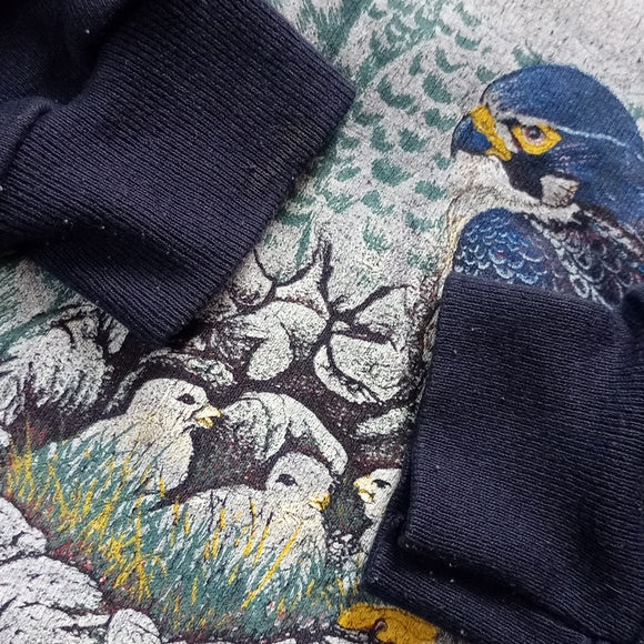 Vintage 90s Peregrine Falcon Crewneck Sweater