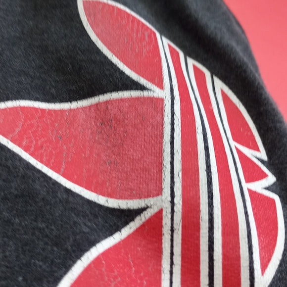 Vintage ADIDAS Big Logo Print Down Leg Sweater Pants